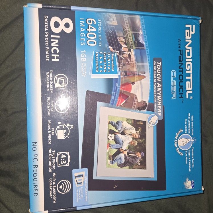 Pandigital Picture Frame W/ Pantouch