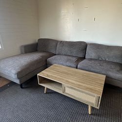 L couch - living spaces - sectional 