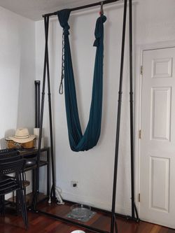 Upgraded Yoga Swing Stand Frame with Hammock
