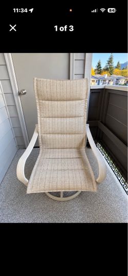 Tropitone High-Back Patio Swivel Rocker – $100