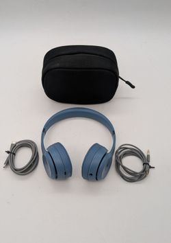 Beats Solo 4 On-Ear Wireless Headphones. Slate Blue