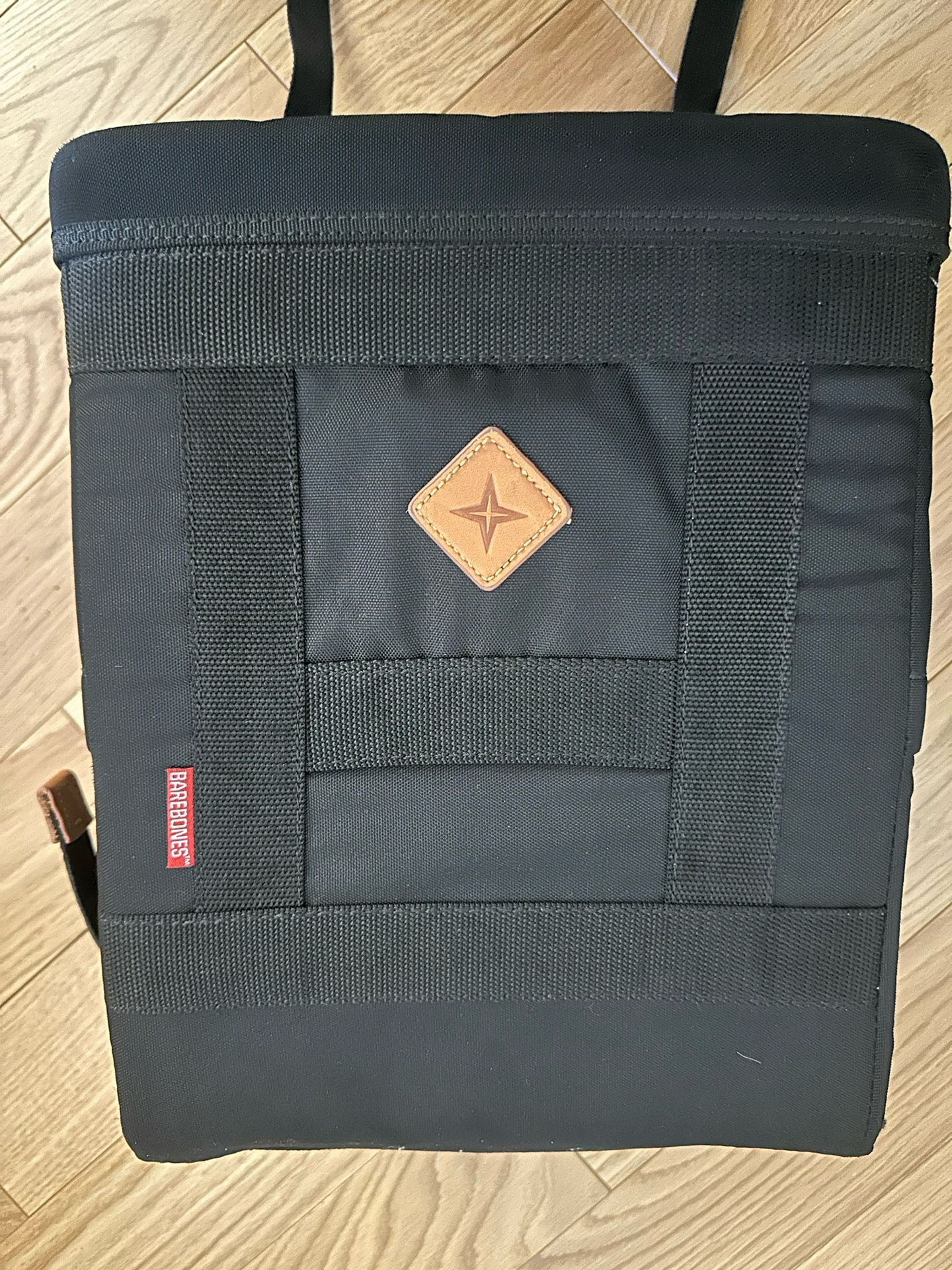 Barebones Cooler Backpack Canvas Black CLR 2015 Zip