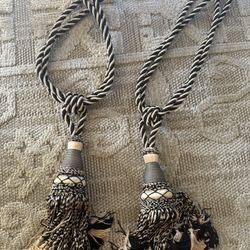Vintage Curtain Tie Backs 