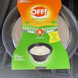 OFF! Triple Wick Scented Citronella Candle Bucket, 23 oz, 1 Count