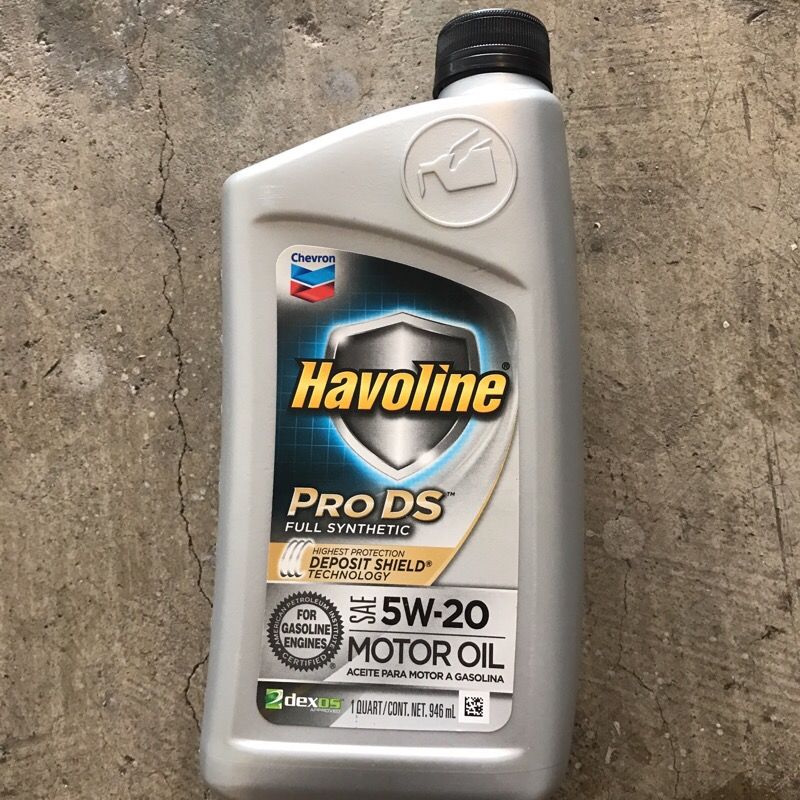 5W-20 1 QUART FULL SYNTHETIC Chevron Motor Oil