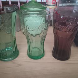 Coca-Cola  Vintage Glass Ware 