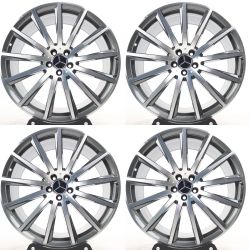 22" Staggered Mercedes-Benz GLS-GL-GLE-Class Rims Set of 4 22x9.5 22x11.5 5x112