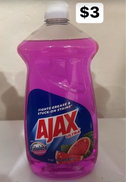 Ajax Ultra Dish Soap with Fabuloso Watermelon Scent