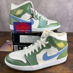 NEW Air Jordan 1 Retro UNC Patent 2003 Size 9 136085-140 Men’s Sneakers OG Rare