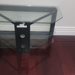 Glass TV Stand