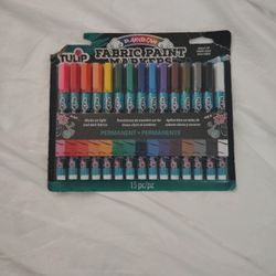 Fabric Paint Markers Tulip 15 Piece