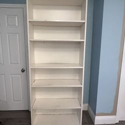 FREE IKEA White Adjustable Shelf