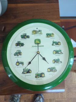 John Deere Clock