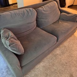 IKEA 3-Seater Sofa – Dark Gray 