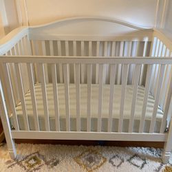 Pottery Barn Crib + Mattress
