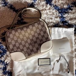 Gucci Bree GG Logo Crossbody Bag