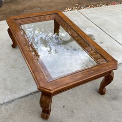 Wood/Glass Table
