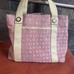 Authentic Bvulgari Tote 