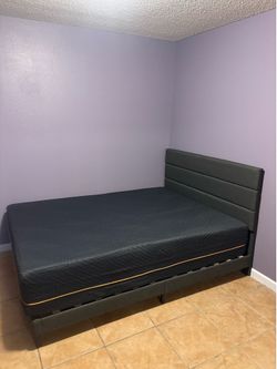Brand New Queen Bed Frame and Mattress