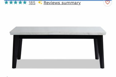 Coffee Table with stone top
