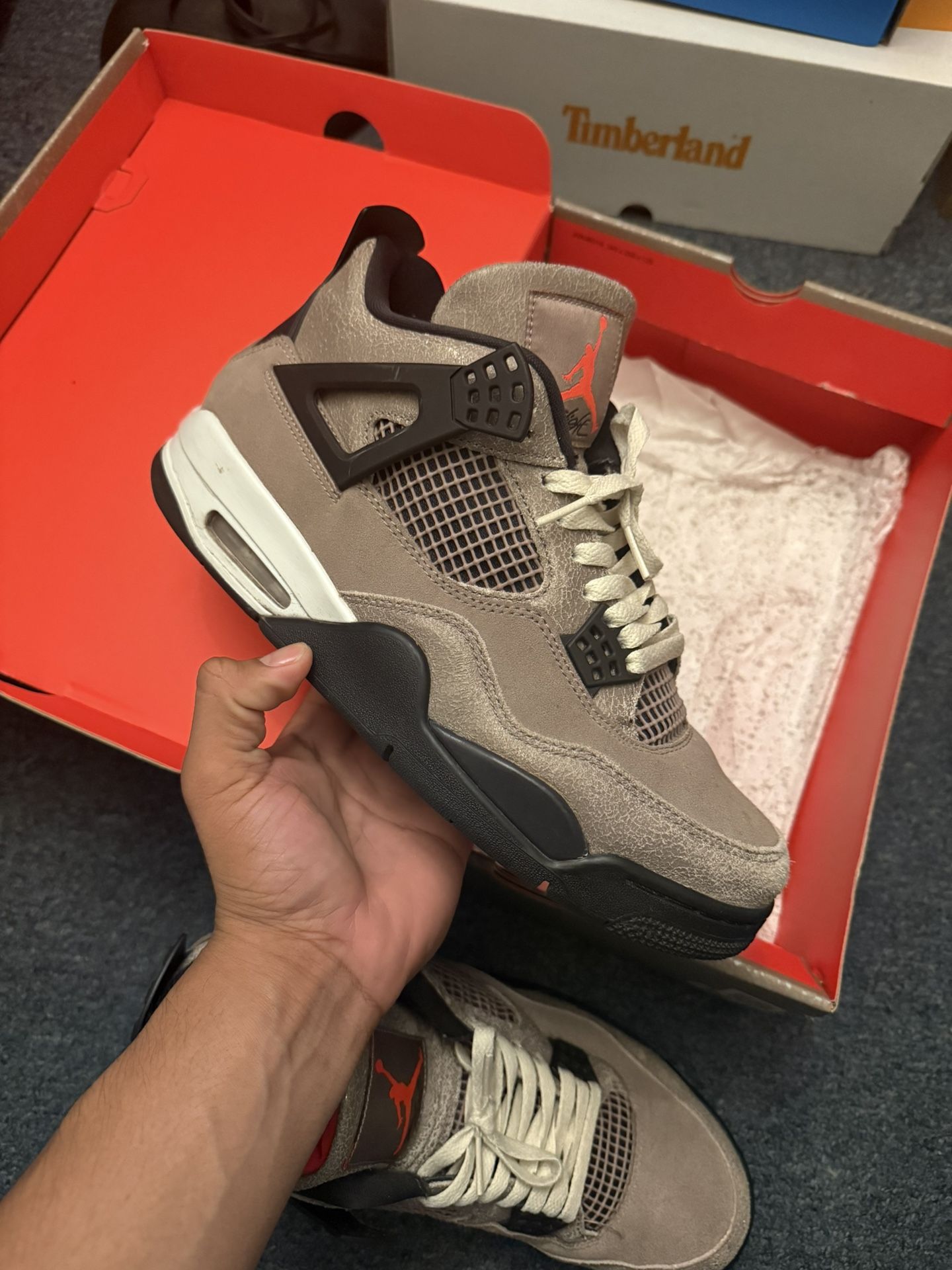 Jordan 4 Taupe Haze
