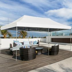 10ft X 20ft Pop Up Canopy Tent Portable  Instant Canopies Outdoor Market Shelter 10 x 20 Canopy