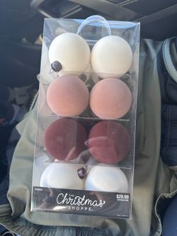 Hobby Lobby Flocked Ornaments