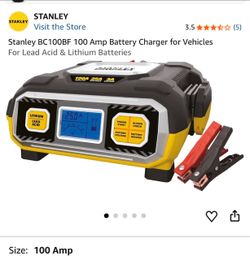 Stanley BC100BF 100 Amp Vehicle Battery Charger
