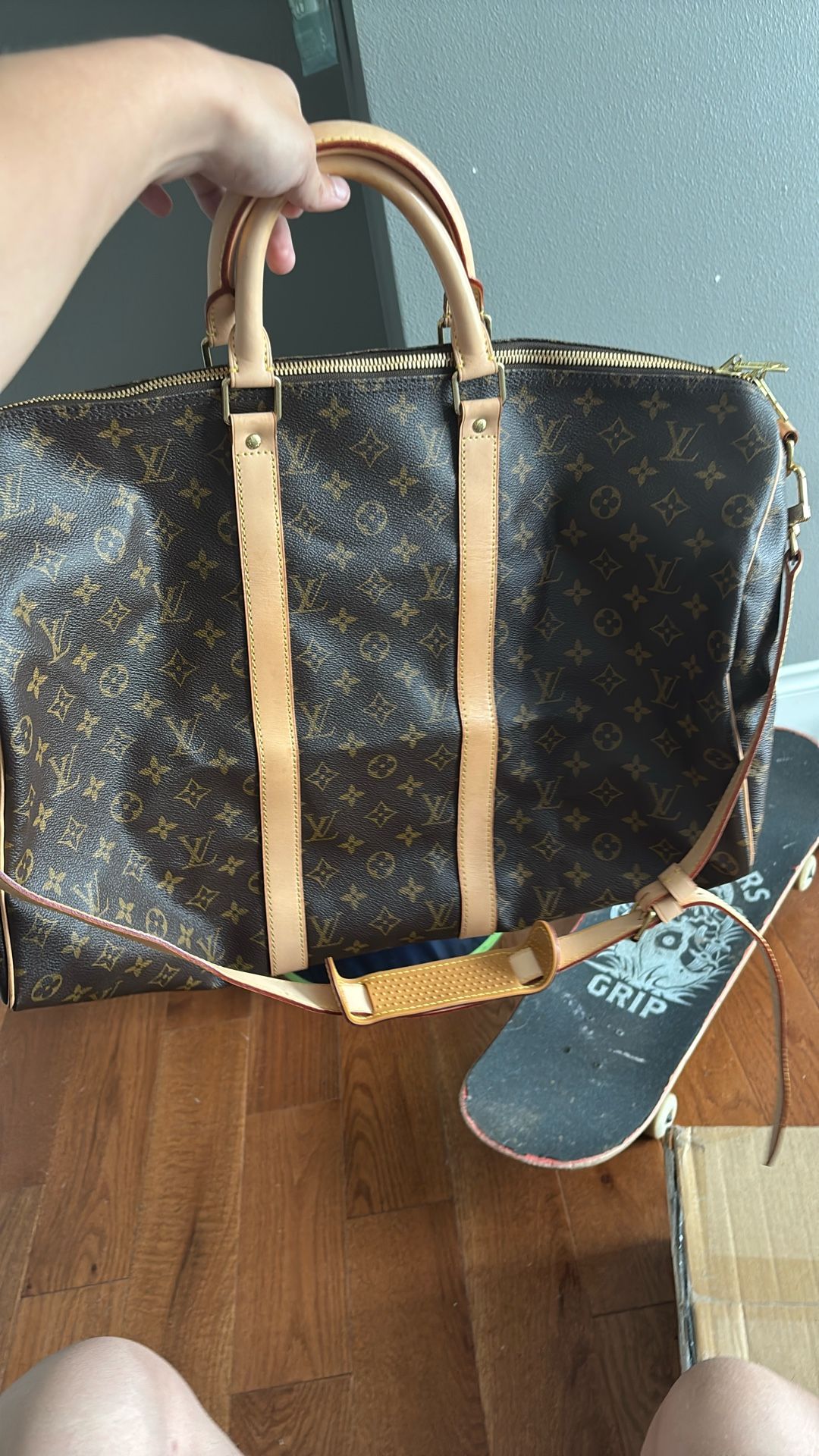 Louis Vuitton duffel bag