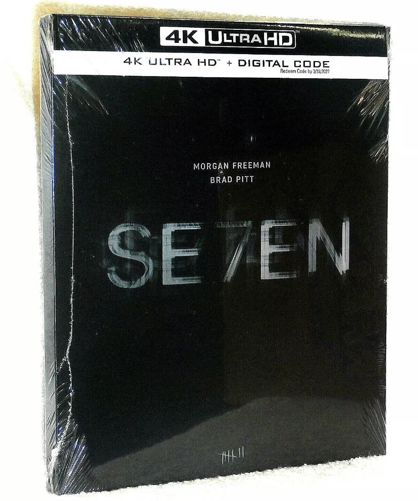 brand new sealed 4k blu ray seven bluray se7en