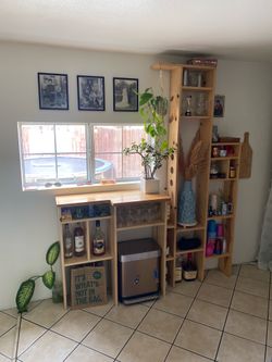 Custom Wooden Bar