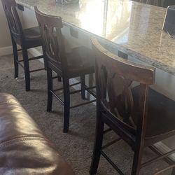 Wooden Bar Stools 