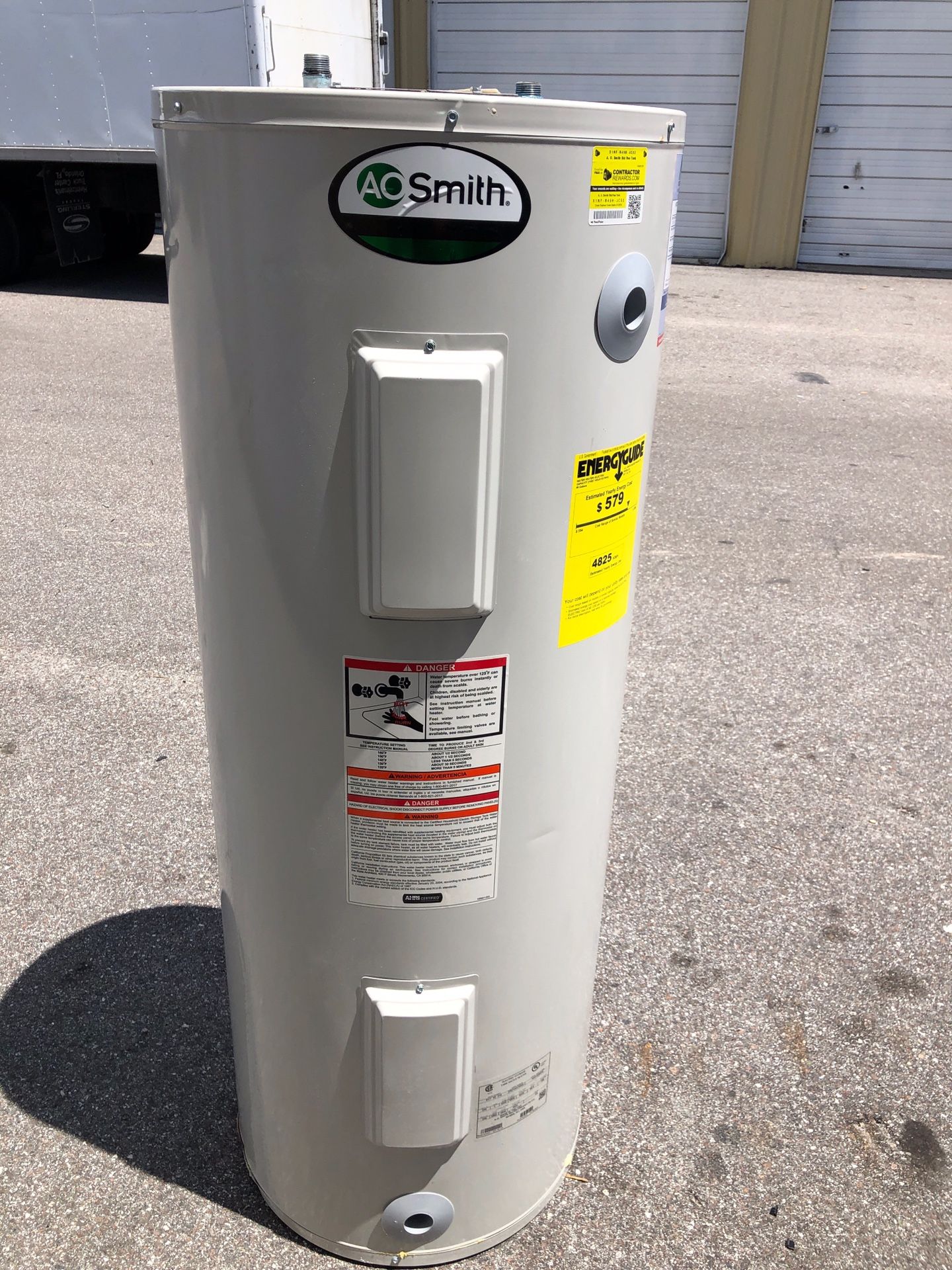 50 gallons hot water heater