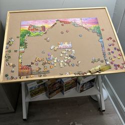 Jigsaw Puzzle Table 