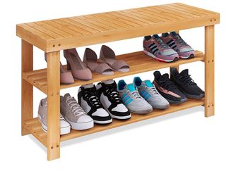 BAMBOO SHOE RACK -40$