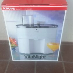 Krups VitaMight Juice Extractor Large Capacity Kitchen Model 294070