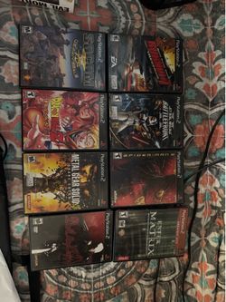 Bundle of ps2 games