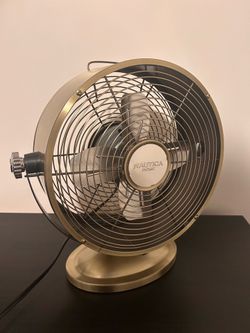 Metallic Nautica Home Fan