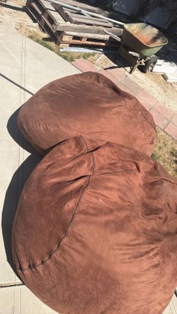 Brown bean bag plush
