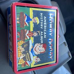 Howdy Doody America History Album Lunch Box
