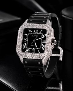 Cartier Santos real diamonds - papers
