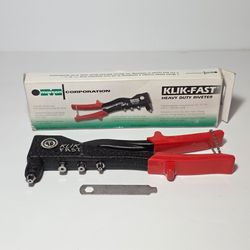 NEW Marson Klik-Fast Riveter Heavy Duty