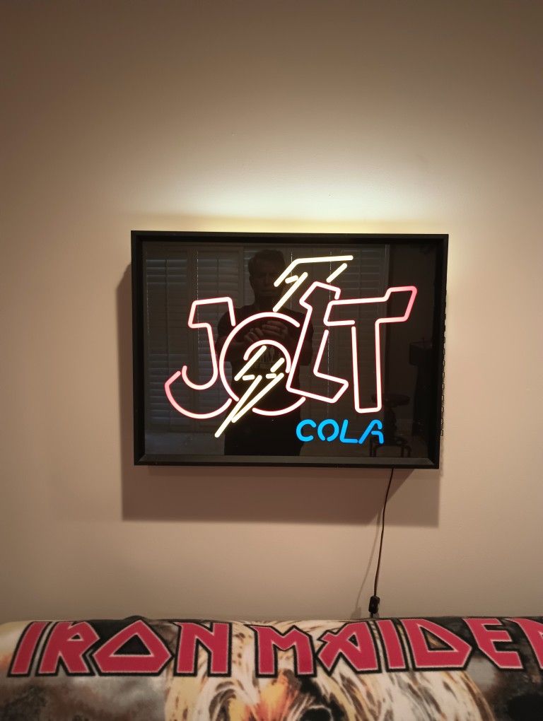 Rare Jolt Cola Light Up Sign 80s for Sale in Long Beach, CA - OfferUp