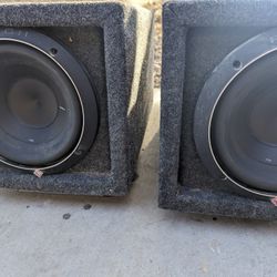 2 8" Subs Amplifier Box's 