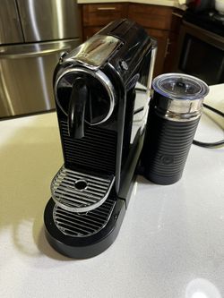Nespresso ® by De'Longhi ® Citiz Black Espresso Machine with Milk Frother