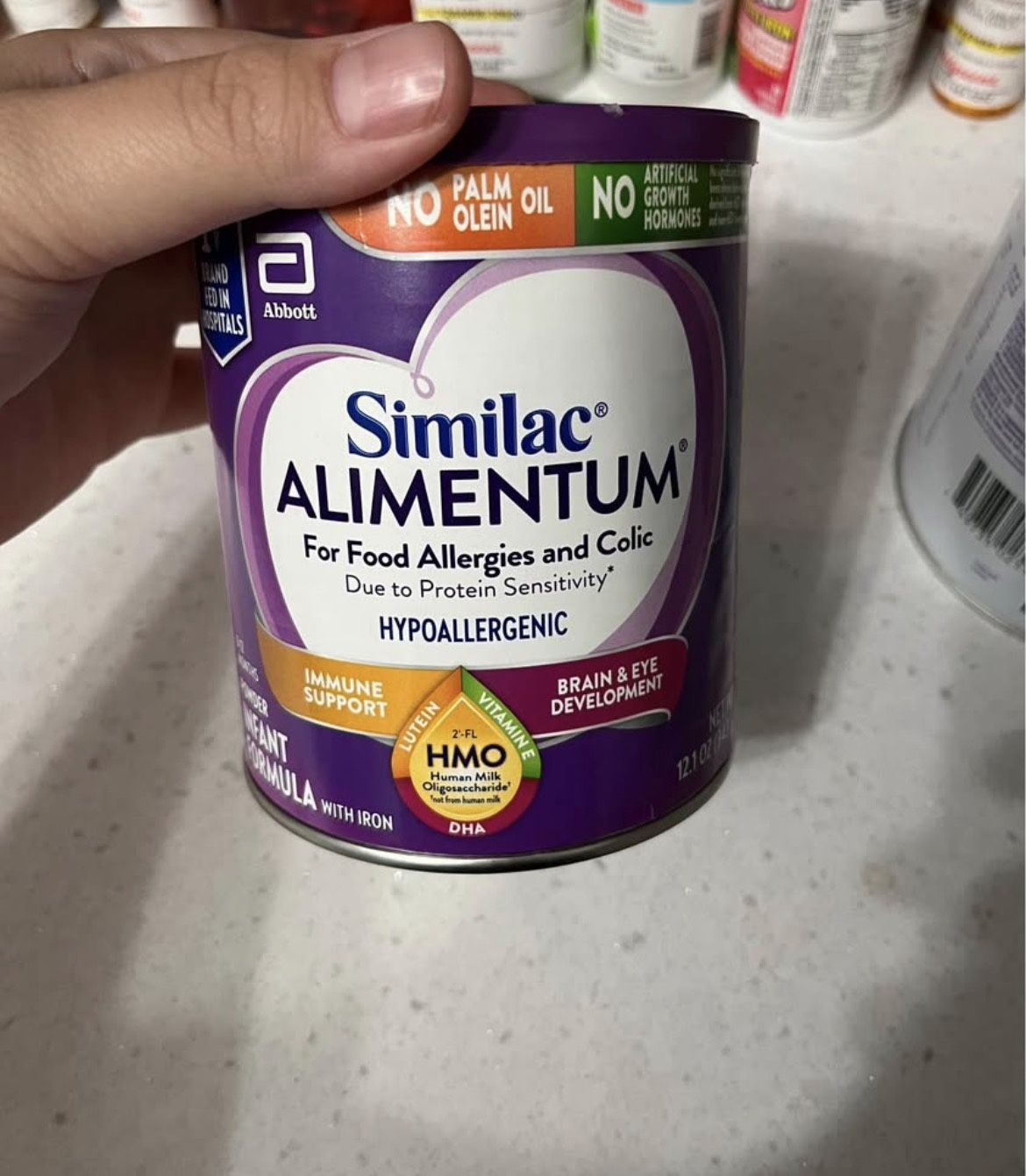 🍼 4 Cans of Similac Alimentum Formula – Brand New & Unopened!