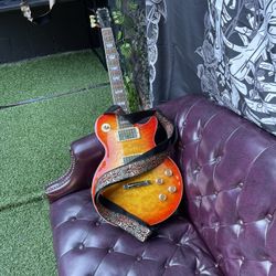 Sunburst Electric Guitar 