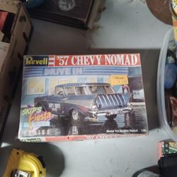 57 Chevy Nomad Ravel Model Kit Never Used