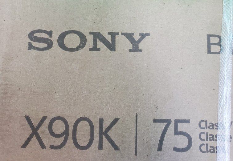 Sony 75" Smart TV X90K 4K Ultra HD HDR Google TV New In Box