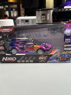 Nikko Elite Race Cars - M-Sport Ford Puma Hybrid Rally1 #19 with controller